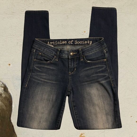Articles of Society MYA Skinny Jeans sz 24 - Picture 4 of 8